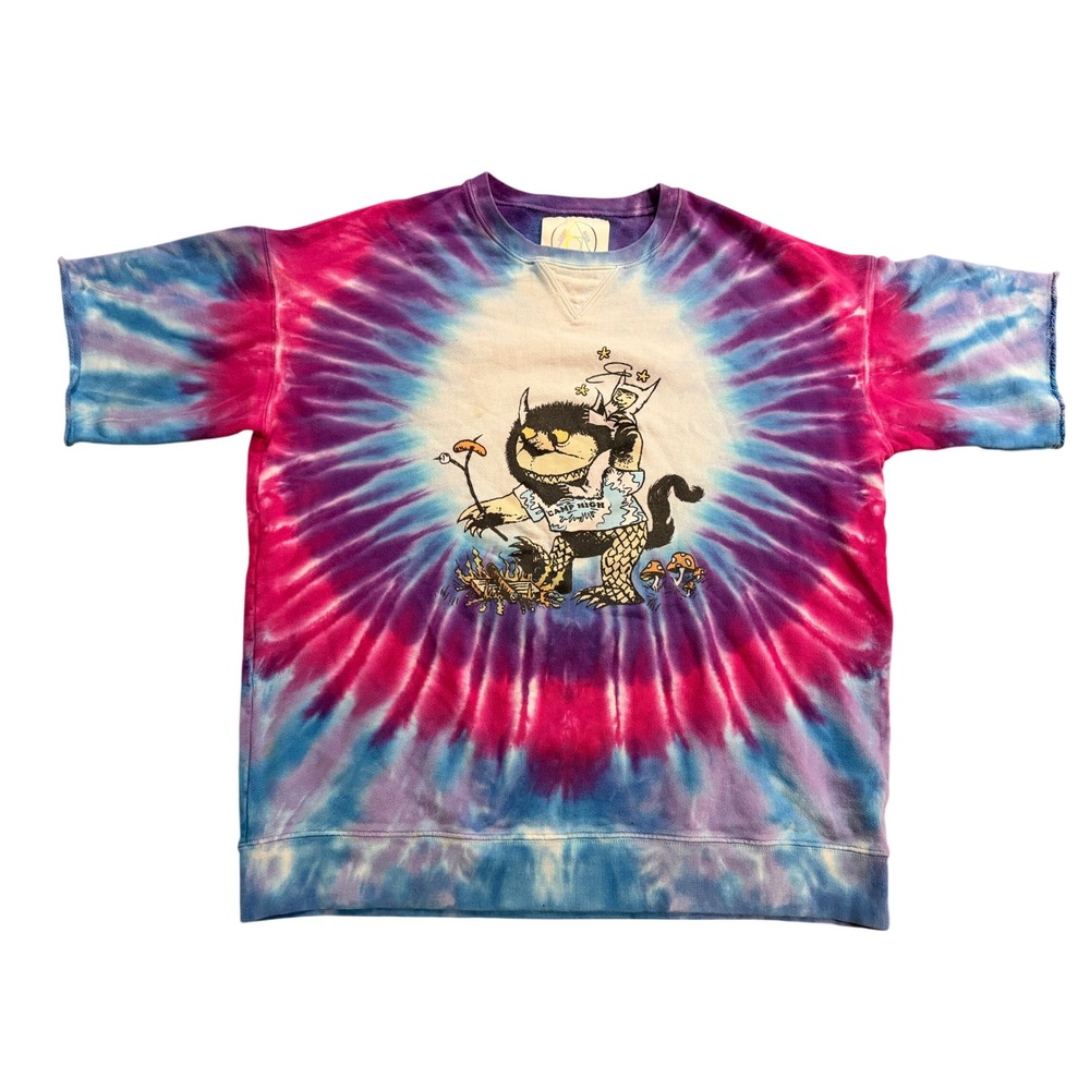 Camp High Collective Heavy Weight Mens Sweatshirt XL Tie Dye
